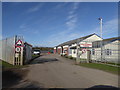 View into the industrial unit or works