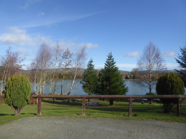 Lake in the caravan park