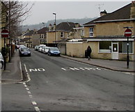 ST7364 : No Entry signs, Moorland Road, Bath by Jaggery