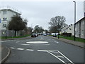 Roundabout on Jardine Crescent