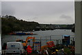SX1252 : View upriver from slipway on Passage Street, Fowey by Christopher Hilton