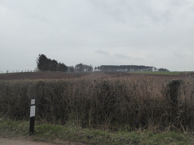 Ploughed field above the Golden Valley, Herefordshire