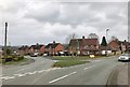 Newcastle-under-Lyme: junction of Warwick and Hereford Avenues