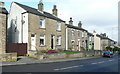 Houses on the NW side of Crowtrees Lane, Rastrick