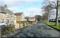 Houses on the NW side of Crowtrees Lane, Rastrick