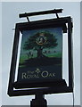 Sign for the Royal Oak public house