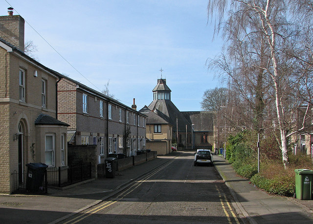Geldart Street and St Matthew's Church