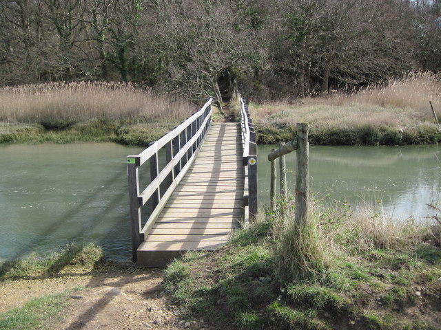 Bunny Meadows(wetland / tidal), Fareham - area information, map, walks ...