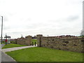 Entrance to Fawcett Park, Consett