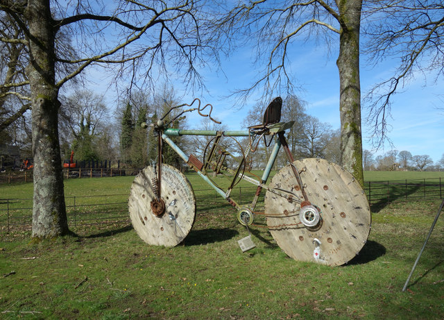 Ebenezer's Bike, Stourhead