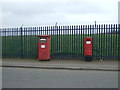 Elizabeth II postboxes on Bayton Road, Exhall