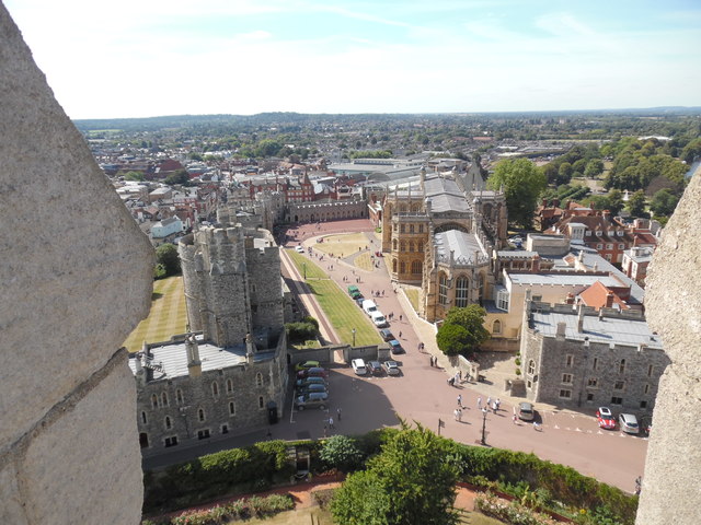 View from the Castle Round Tower looking West (2)