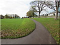 ST1369 : Victoria Park path, Cadoxton by Jaggery