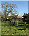 TL5458 : Early spring in Little Wilbraham churchyard by John Sutton
