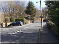 Thurstonland Bank Road - viewed from Oakes Avenue