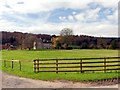 SK1546 : Fenced field at Throstle Nest Farm by Graham Hogg