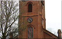 NS4927 : Clock Tower, Mauchline Parish Church by Billy McCrorie