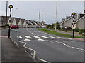 SS8177 : Zebra crossing on a hump, Fulmar Road, Porthcawl by Jaggery
