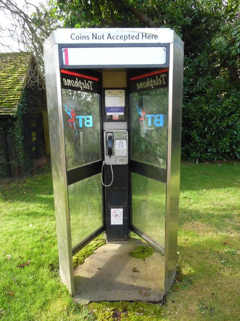 Former KX300 Telephone Kiosk at Asheridge