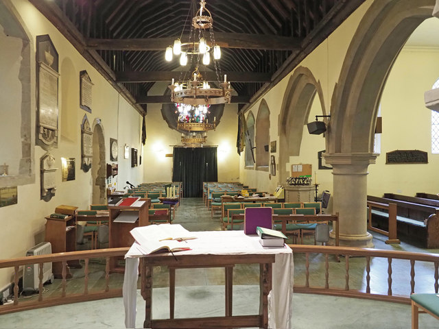 St Mary the Virgin, East Bedfont -... © John Salmon :: Geograph Britain ...