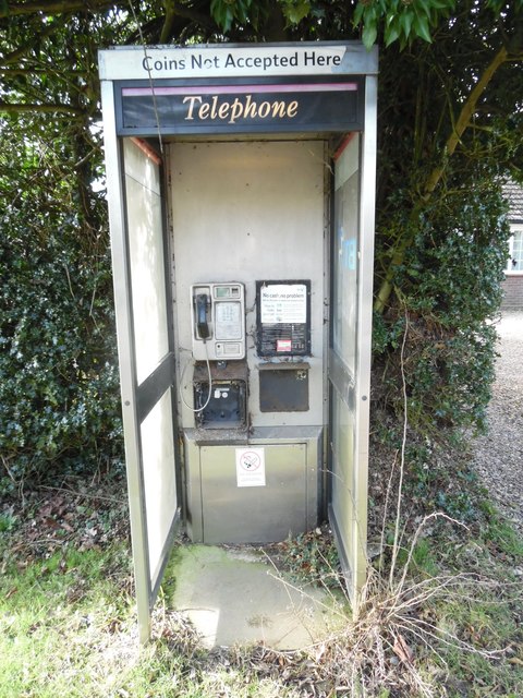 Former KX100 Telephone Kiosk at Bellingdon