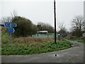 Footpath junction Newstead Road