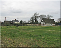 TL6855 : Cottages at Kirtling Green by John Sutton