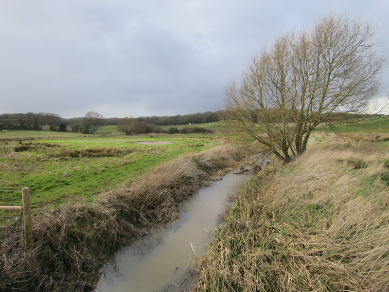 Watermill Stream, Combe Valley... © Oast House Archive cc-by-sa/2.0 ...