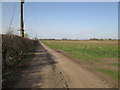 Access  road  from  Petersfield  Farm