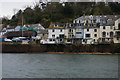 Fowey: seafront houses, seen from the Bodinnick ferry terminal