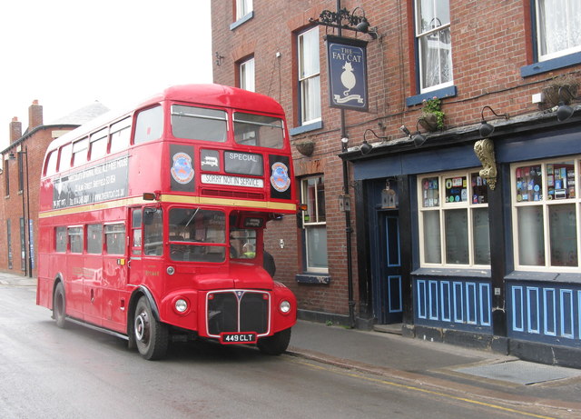 London Routemaster in Sheffield