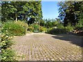 Bench in the Larry Sullivan Gardens