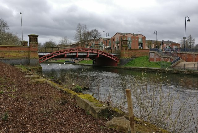 Mill Lane Bridge crossing the River Soar © Mat Fascione :: Geograph ...