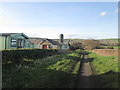 Along the dismantled railway by Middlewood Farm