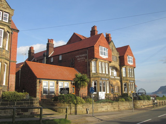 Victoria Hotel, Robin Hood's Bay © John Slater :: Geograph Britain and ...