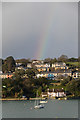 Rainbow over Flushing, Cornwall