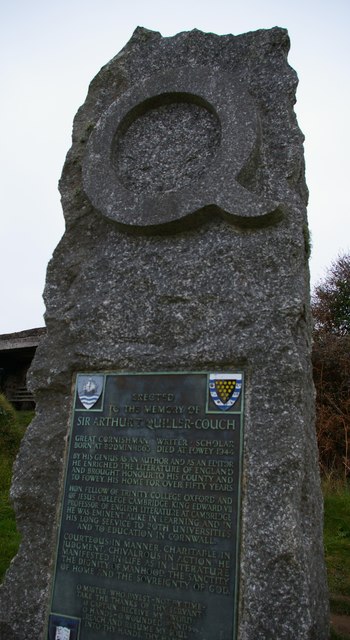 Sir Arthur Quiller-Couch memorial,... © Christopher Hilton :: Geograph ...