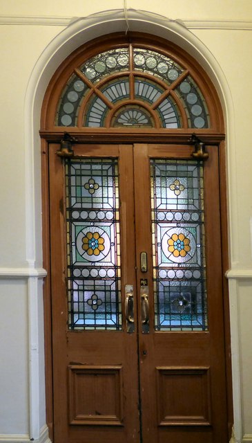 A doorway in Hyde Town Hall © Gerald England :: Geograph Britain and ...