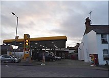 TR1065 : Jet petrol station on Borstal Hill, Whitstable by David Howard