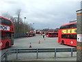 Bus depot on Edgware  Road (A5)