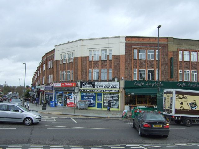 Shops on Edgware  Road (A5)