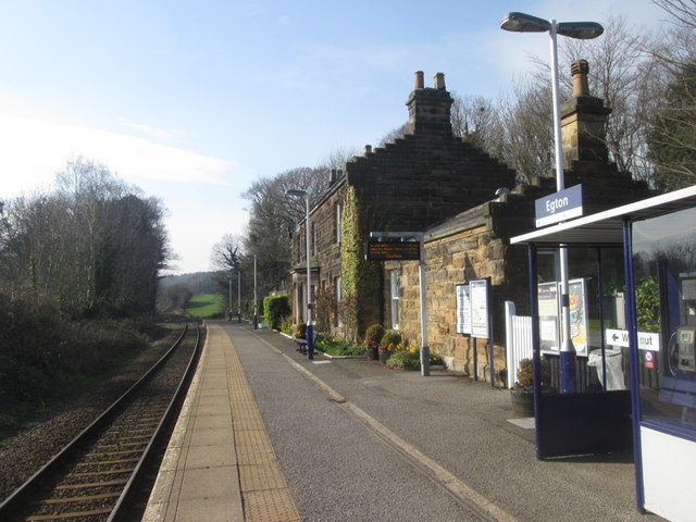 Egton railway station © John Slater :: Geograph Britain and Ireland