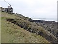 Construction site on Chesil Cliff