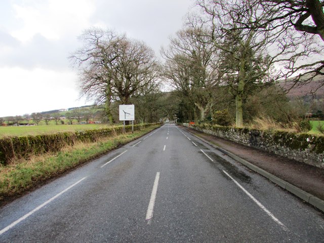 Junction of B936 and A912 roads, Falkland
