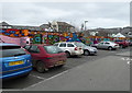 Rear wall of the Maritime Museum car park