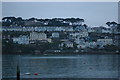 Fowey from Polruan Quay, evening