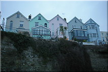 SX1251 : Fowey: houses overlooking Whitehouse Quay by Christopher Hilton