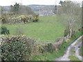 Rock outcrop and ruined field barn between the Tullyah and Carricknanny roads