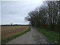 Road (bridleway) to Cheapside Farm