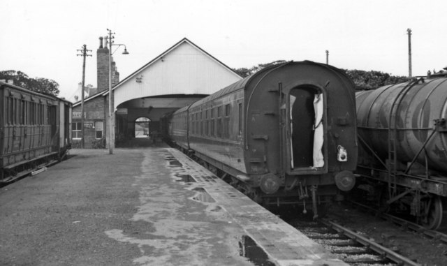 Thurso station, 1957